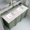 Brittany 60" Double Smokey Celadon ( Vanity Only Pricing)